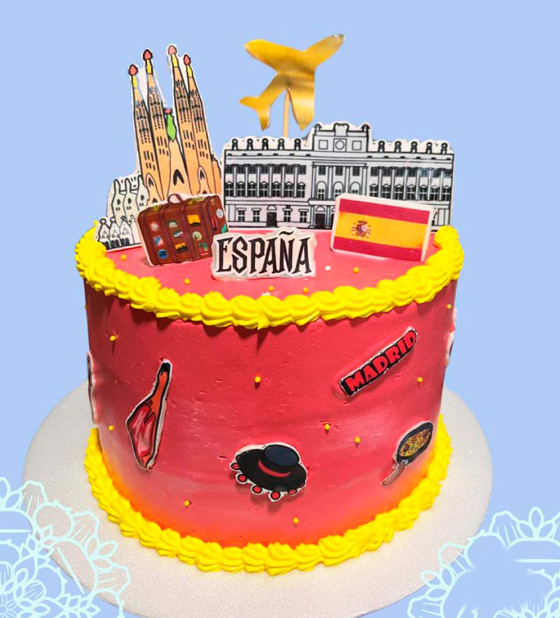 Torta o pastel de España Torta o pastel de España